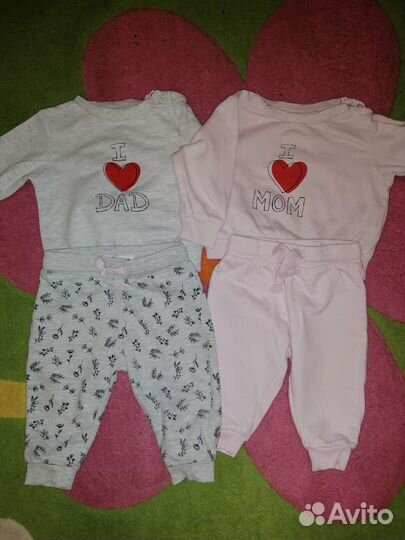 Вещи пакетом на девочку