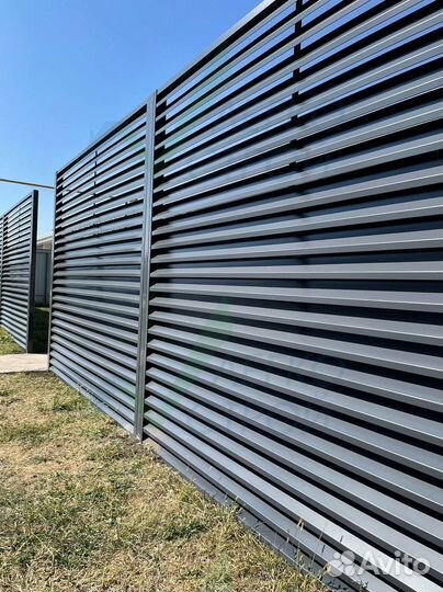 Забор жалюзи