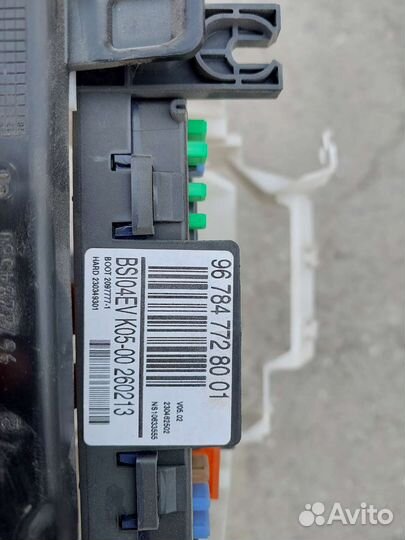 Салонный блок BSI предохранителей Peugeot 408