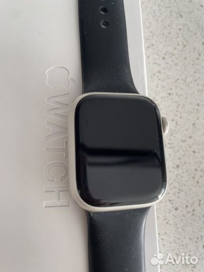 Часы apple watch 7 41 mm starlight