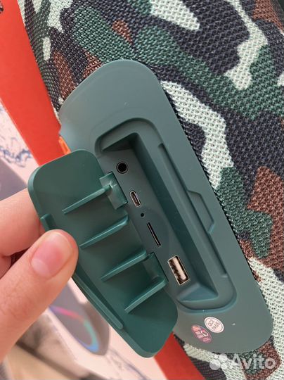 Колонка JBL boombox большая с подсветкой