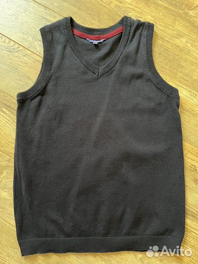 Жилетка для мальчика школьная 140