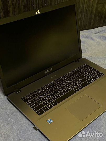 Ноутбук asus VivoBook,серый