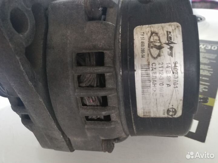 Генератор ваз 2110 кзатэ 80а