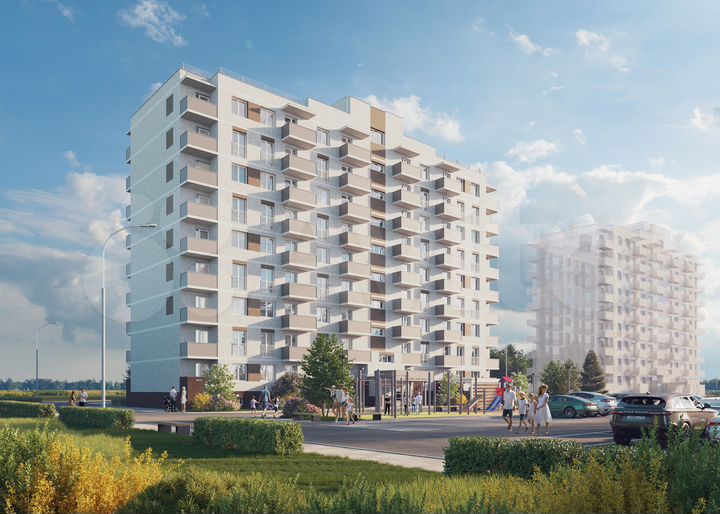 1-к. квартира, 36,2 м², 6/9 эт.