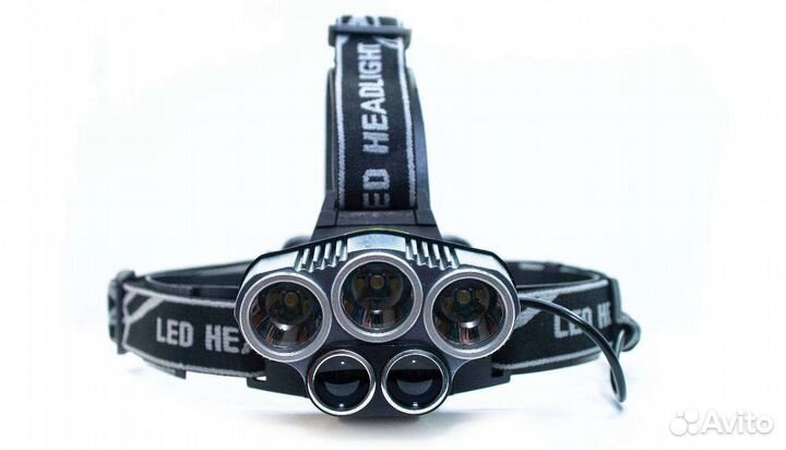 Налобный фонарь аккумуляторный