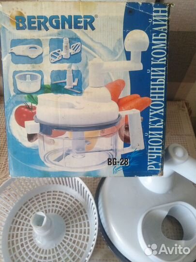 Кухонный комбайн bergner ручной
