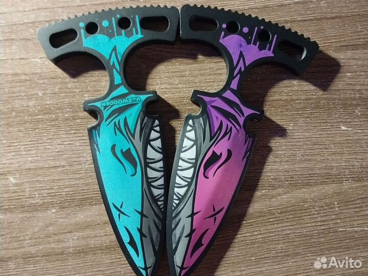 Тычковые ножи из дерева Standoff 2