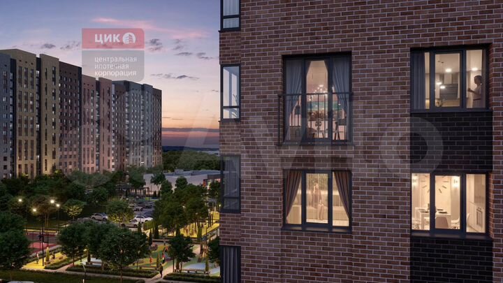 2-к. квартира, 53 м², 10/15 эт.