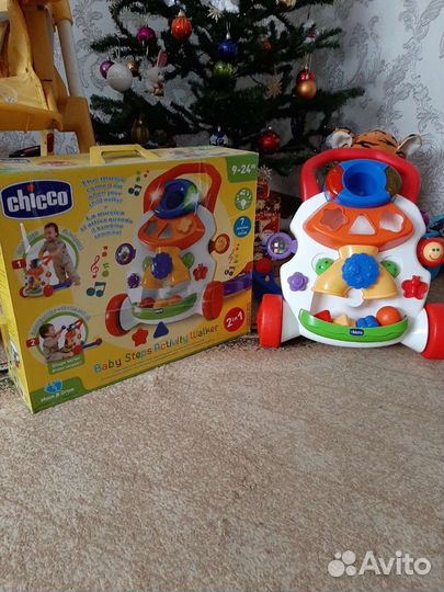 Ходунки каталка chicco