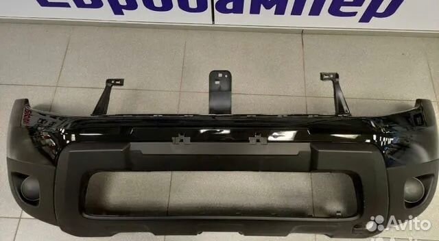 Бампер передний Renault duster 2010-15 год черный