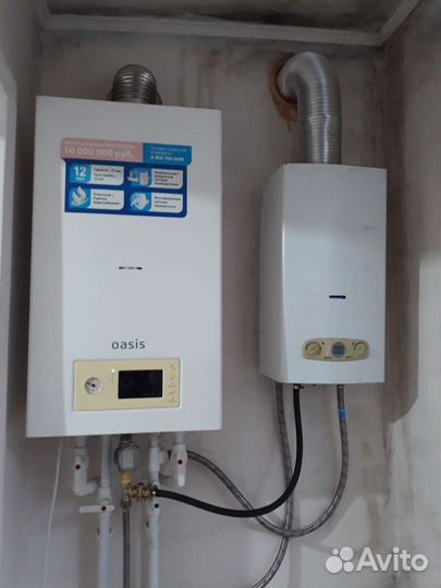 Ремонт и промывка газовых колонок, бойлеров, насос