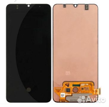 LCD Samsung A715F (A71) модуль Черный amoled