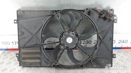 Вентилятор радиатора volkswagen golf 6 (GVN09KE01)