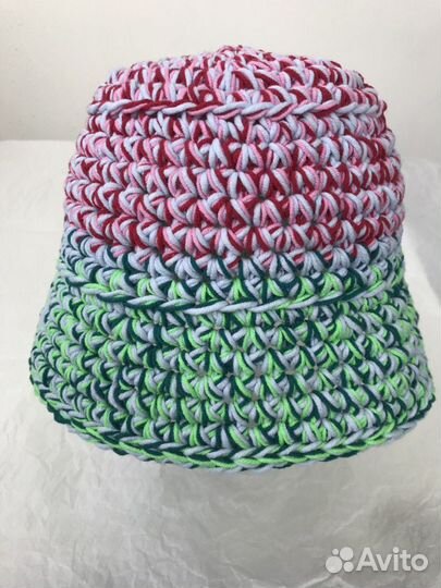Вязаная панама