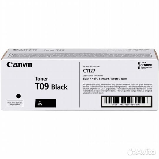 Тонер Canon T09 Black 367703