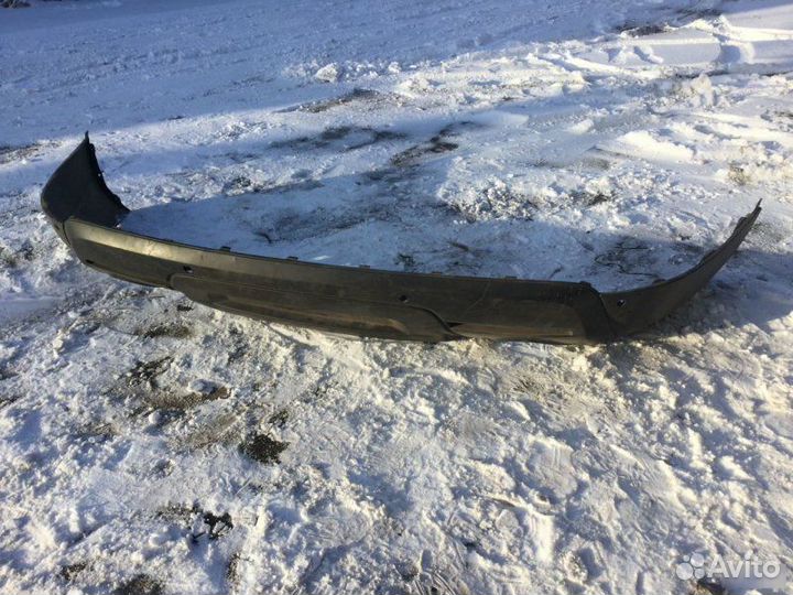 Юбка заднего бампера Ford Explorer После 2011