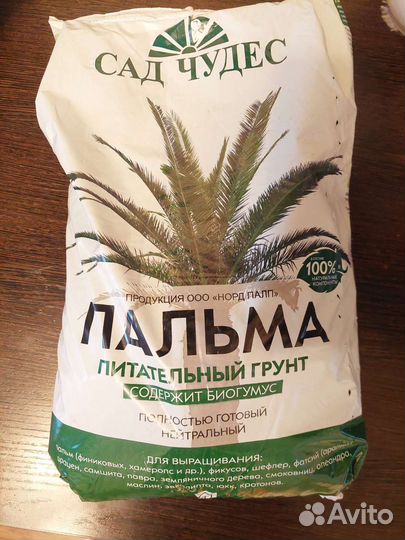 Питательный грунт для пальм