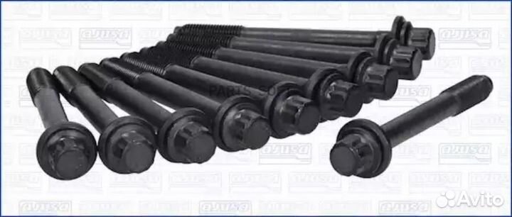 Ajusa 81024100 Комплект болтов головки блока цилин