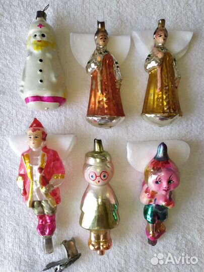 Ёлочные игрушки СССР