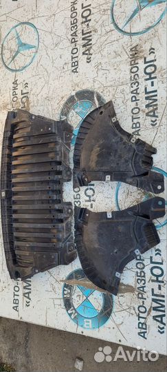 Mercedes W213 рест W238 W257 AMG защита бампера