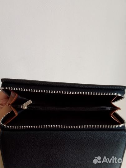 Кошелек мужской кожаный новый