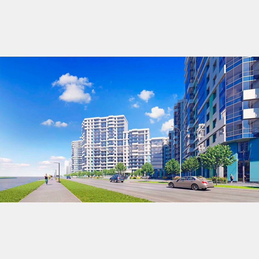 3-к. квартира, 85 м², 17/20 эт.