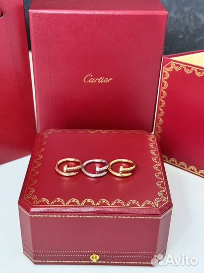 Cartier кольцо гвоздь