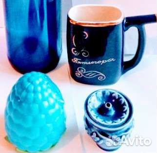 Синий хрусталь Фарфор стекло