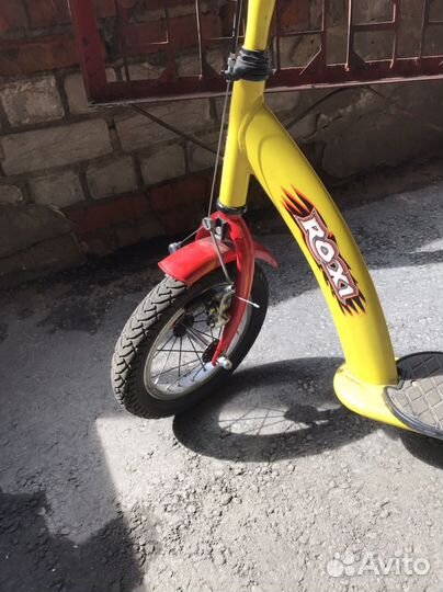 Самокат детский на пневмоколесах