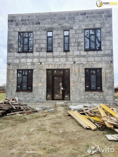 Пластиковые входные двери от производителя, Окна