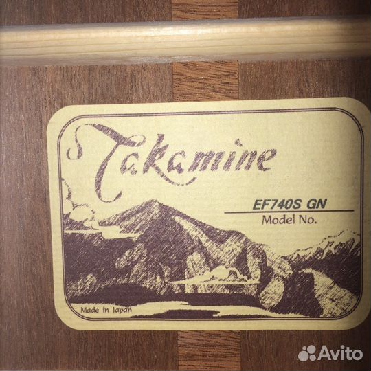 Электроакустическая гитара Takamine EF740S GN