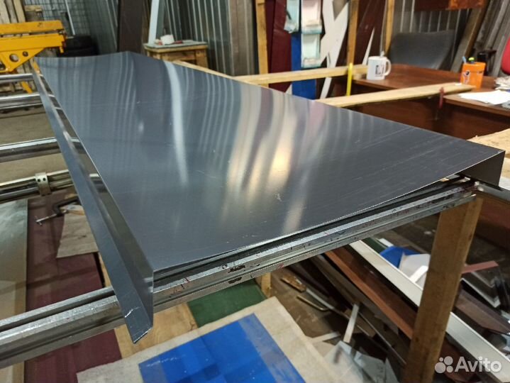 Гибка металла, услуги листогиба, доборные элементы