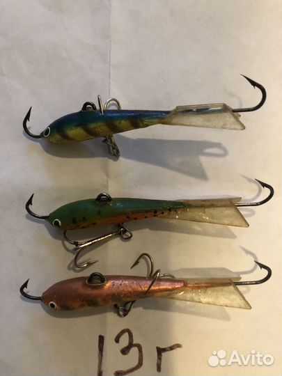 Балансиры Rappala,Nils master виб saurus s 65