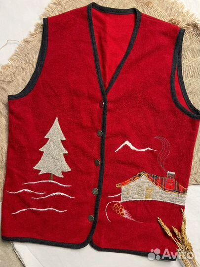 Винтажный жилет