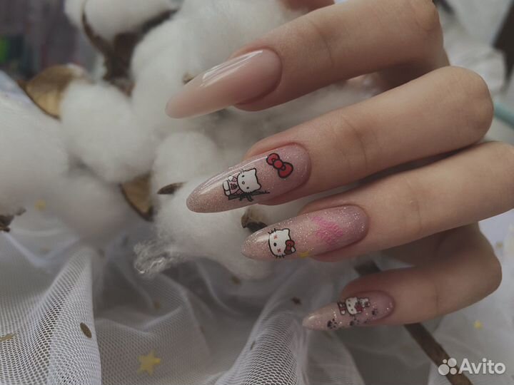 Маникюр гель лак