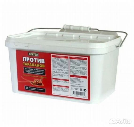 Порошок gektor против тараканов 1200 г