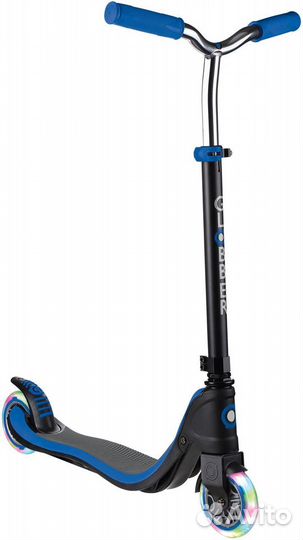 Самокат Globber flow 125 lights (2023) синий Kra57