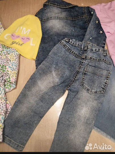 Вещи пакетом для девочки 86 92