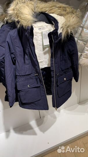 Пуховик куртка одежда для девочки H&M