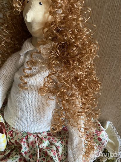 Интерьерная кукла тильда ручная работа