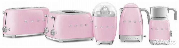 Чайник электрический Smeg KLF04pkeu, розовый