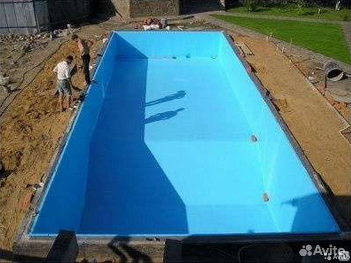 Пластиковый бассейн