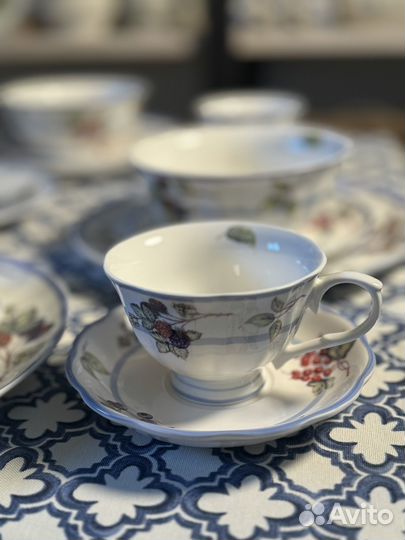 Сервиз в стиле villeroy boch cotage