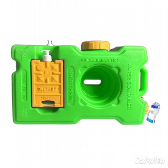 Контейнер (канистра-умывальник) для воды 19 л