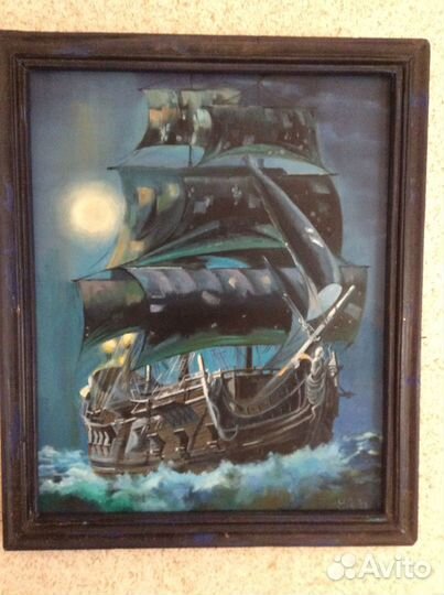 Картина маслом холст