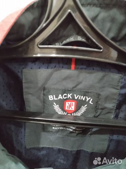 Куртка мужская black vinyl