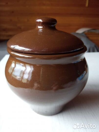 Горшок керамический для запекания 12 шт