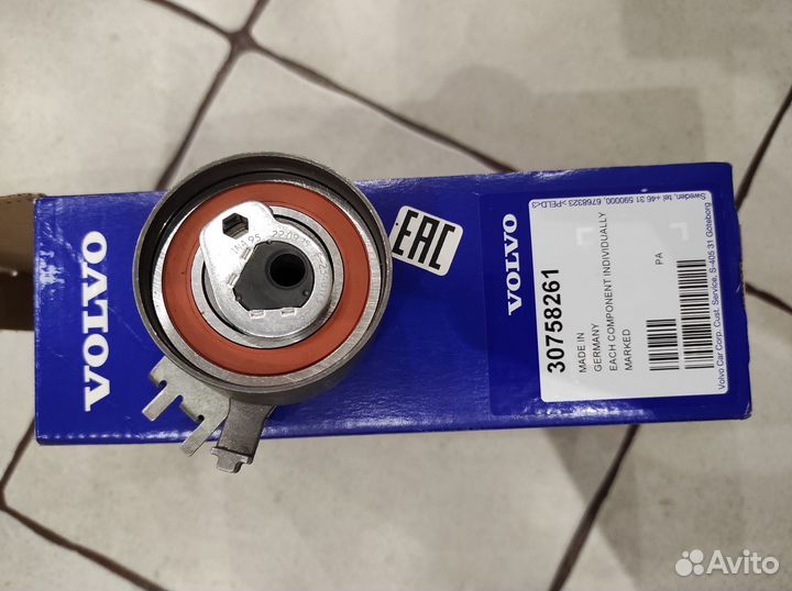 Ролик натяжителя ремня грм volvo xc90 оригинал нов