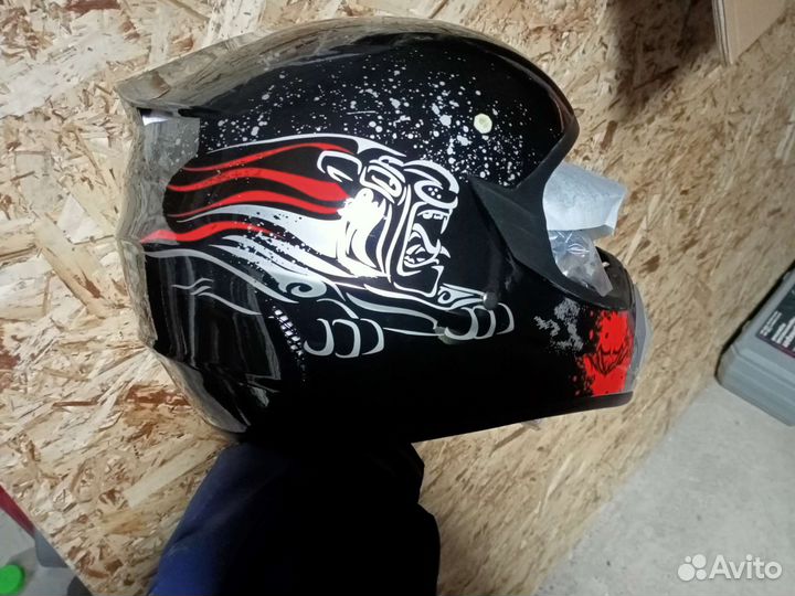 Новый Шлем + перчатки+очки+маска